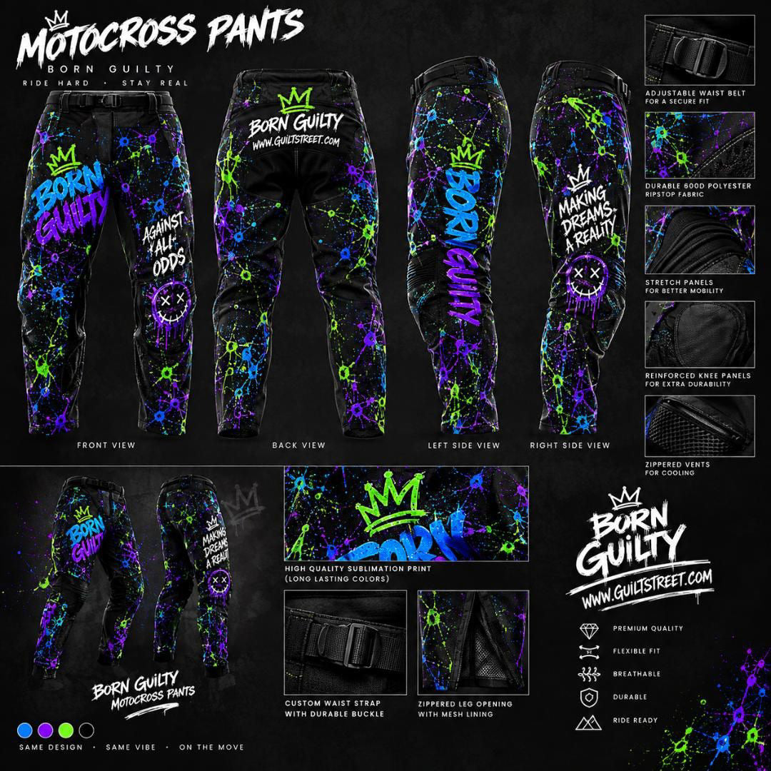 Born Guilty Motocross Pants