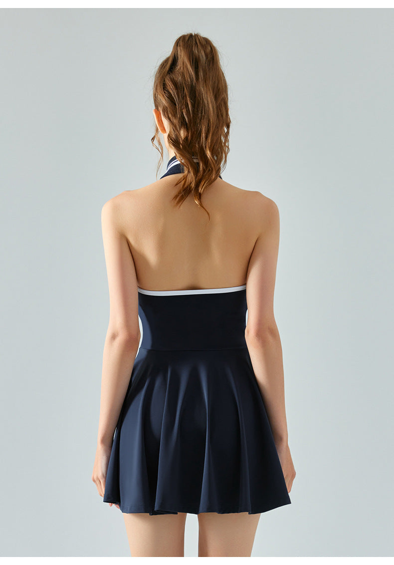 Sleeveless Polo Dress