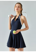 Sleeveless Polo Dress