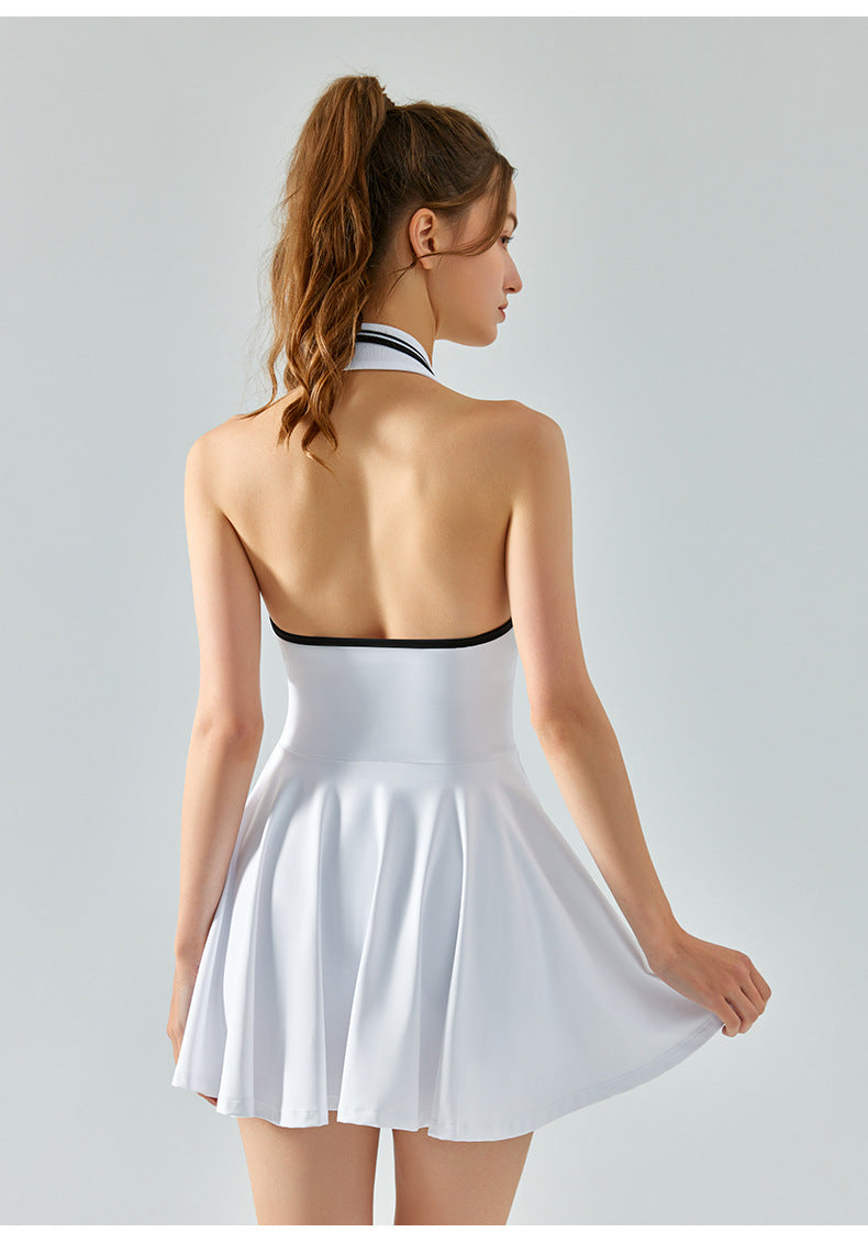 Sleeveless Polo Dress