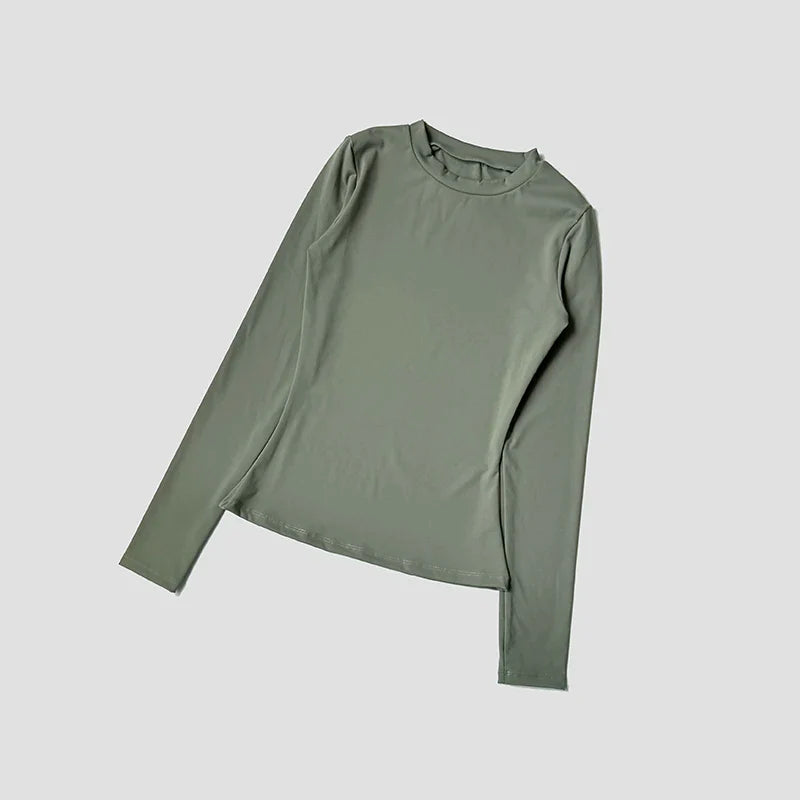 Women’s Long Sleeve Workout Top for Gym, Pilates, Yoga & Running