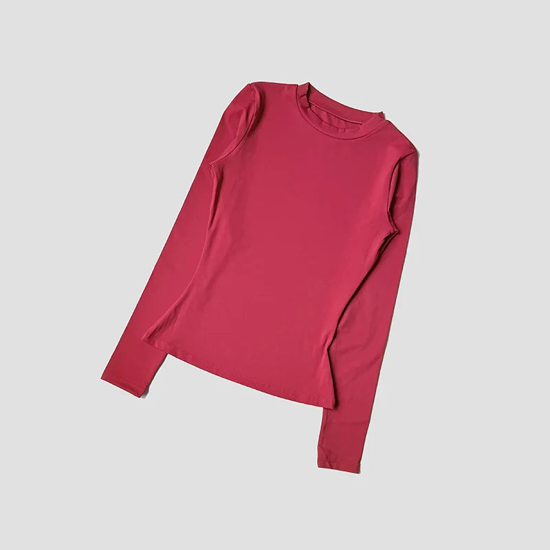 Women’s Long Sleeve Workout Top for Gym, Pilates, Yoga & Running