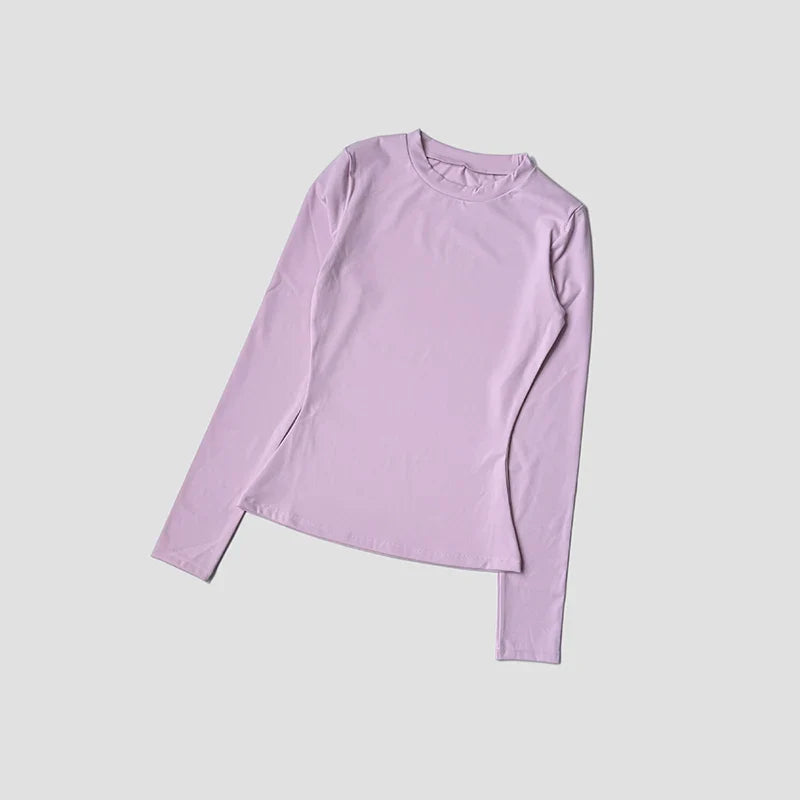 Women’s Long Sleeve Workout Top for Gym, Pilates, Yoga & Running