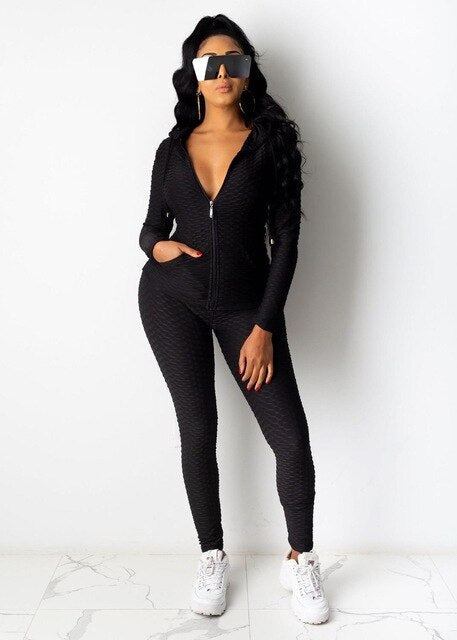 Sportswear Jacquard Hooded Set Gym Fitness Tracksuit Long Sleeve Zipper Hoodies Pencil Leggings Running Traning Outdoor Suit